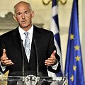 Graikijos premjeras Georgas Papandrėjas 