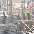 Nacionalinio stadiono statytojai ir Vilniaus valdžia susitiko su UEFA stadionų departamento atstovais aptarti būsimo stadiono detalių, nors vir&scaron; jo kabo konservacijos grėsmė. 