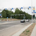 Sostinėje nutiesta nauja 3 eismo juostų Santaros gatvė. 
