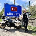 K. Mieliauskas motociklu nuvažiavo 2200 kilometrų per Turkiją ir pasiekė Irako sieną