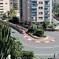 Fairmont posūkis Monako Grand Prix trasoje. Ai&scaron;ku, nufotografuotas ne lenktynių metu. (Alexander Migl, Wikimedia(CC BY-SA 4.0)