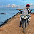 Keliautojas K. Mieliauskas i&scaron;bandė naują motociklų mar&scaron;rutą