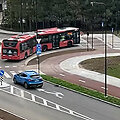 Autobusas naujajame Pilaitės žiede, Smalinės g.