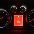 DPF filtro signalinė lemputė