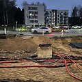 Kelio darbai Lazdynėlių gatvėje Vilniuje