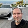 Tadas Ratkevičius Audi A6 e-tron testuose Tenerifėje