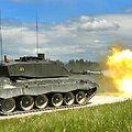 Britų Challenger 2 (Photo: Cpl Wes Calder RLC/MOD, Wikimedia (OGL v1.0)