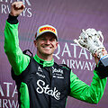 Nico Hulkenbergo podiumas Silverstoune