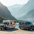 &bdquo;Renault&ldquo; ir &bdquo;Ahorn Camp&ldquo; gamins kemperius ant furgono &bdquo;Master&ldquo; platformos