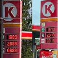 Degalų kainos Circle K Vilniuje gegužės 7 d.