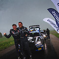 Rally Auk&scaron;taitija laimėjo Vaidotas Žala ir Ugnius Vainevičius