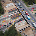 Kelio darbai prie Gariūnų viaduko