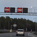 Kovo mėnesį automagistralėje A1 leista važiuoti 130 km/val.