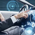 Skaitmeninės technologijos automobilyje (Shutterstock nuotr.)