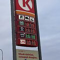 Degalų kaina Circle K degalinėjo Tūkstantmečio g. Vilniuje balandžio 9 d.