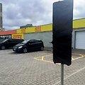 Mokamą parkavimą žymintys ženklai &scaron;iuo metu uždengti. Edgaro Valecko nuotr.