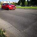 Pilaitės prospekto asfalto danga