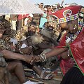Jacobas Zuma ir jo naujoji žmona Bongi Ngema