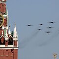 Parade dalyvauja rekordi&scaron;kai daug per laikotarpį nuo Sovietų Sąjungos žlugimo kari&scaron;kių ir karinės technikos. 