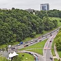 Įkasta simbolinė naujojo viaduko kapsulė.