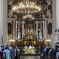  &Scaron;v. Jonų bažnyčioje kun. Antanas Saulaitis SJ aukojo mi&scaron;ias.