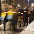 Ukrainiečiai ir lietuviai  i&scaron;reikė pagarbą žuvusiems Ukrainos gyventojams