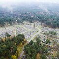 Karveli&scaron;kių kapinės i&scaron; pauk&scaron;čio skrydžio