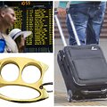 Problemos keleiviui kilo dėl &scaron;io pakabuko, kuris gali būti naudojamas kaip kastetas. Arba kasteto, kurį siūloma ne&scaron;iotis kaip raktų pakabuką.