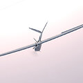 Nepilotuojamas VSAT lėktuvas