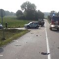 Įvykio vietoje &Scaron;leinių kaime