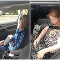 Sulaikyti nelegalūs migrantai ir jų vežėjas