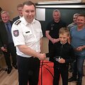Trečiaklasio Roko pagerbimo akimirka 