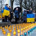 Akcija &bdquo;Uždek žvakutę žuvusiems Ukrainos laisvės gynėjams&ldquo;
