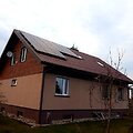 Molainių kaime gyvenanti &scaron;eima įsirengė saulės elektrinę