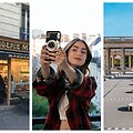 Serialo &bdquo;Emily in Paris&ldquo; herojė Emily (aktorė L.Collins) ir filmavimo vietos Paryžiuje