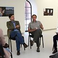 Tarptautinį fotomeno festivalį Kaune rengiantys miesto fotografai M.Kavaliauskas (k.) ir Gintaras Česonis (d.) viliasi sulaukti lietuvių susidomėjimo solidžiais &bdquo;Kaunas Photo&ldquo; renginiais. 