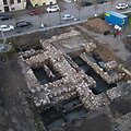 &Scaron;v. Jono bažnyčios pamatų atodanga. R. Nabažaitės archeologiniai tyrimai, 2021 