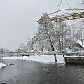 &Scaron;ilutėje ukeltas tiltas per &Scaron;y&scaron;ą