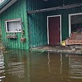 Užlieta sodyba Žalgirių kaime