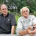 Mokslininkai Klaidas Perminas ir Algirdas Girininkas (de&scaron;inėje)