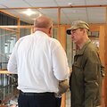 Igoris Cvetkovas ir jo advokatas V.Marty&scaron;ius