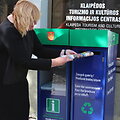 Prie Klaipėdos turizmo informacijos centro atsirado dėžė, i&scaron; kurios bet kada galima pasiimti žemėlapį.