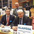 Klaipėdai oficialiai suteiktas Europos sporto miesto titulas (1)