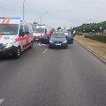 Pėsčiųjų perėjoje nepatyrusi vairuotoja partrenkė dvi moteris.