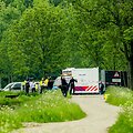 Nyderlandų policija įvykio vietoje