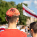 Baltarusijos demokratinės opozicijos palaikymo akcija &bdquo;Vieni metai po revoliucijos&ldquo;