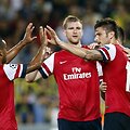 &bdquo;Arsenal&ldquo; futbolininkai džiaugiasi įvarčiu