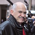 Graikijos ministras pirmininkas George'as A. Papandreou
