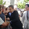 Prancūzijos prezidento Nicolas Sarkozy užpuolimo akimirka
