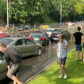 Nepravažiuojama Narbuto gatvė VIlniuje